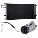 BuyAutoParts 2016 Cadillac Escalade A/C Compressor and Components Kit 60-89895R0