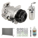 BuyAutoParts 2007 Gmc PickupTruck A/C Compressor and Components Kit 60-89943CK