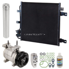 2015 Jeep Wrangler A/C Compressor and Components Kit 1