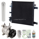 BuyAutoParts Jeep A/C Compressor and Components Kit 60-89998CK