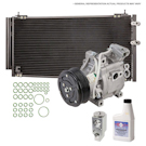 2004 Suzuki Aerio A/C Compressor and Components Kit 1