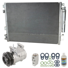 BuyAutoParts 2013 Dodge Charger A/C Compressor and Components Kit 61-70029R6