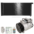 BuyAutoParts 2011 Porsche Panamera A/C Compressor and Components Kit 61-70108R6