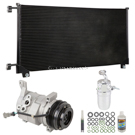 BuyAutoParts 2009 Cadillac Escalade A/C Compressor and Components Kit 61-71064R7