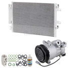 BuyAutoParts 2012 Jeep Compass A/C Compressor and Components Kit 61-71611CK