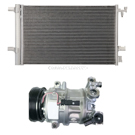 2018 Chevrolet Cruze A/C Compressor and Components Kit 1