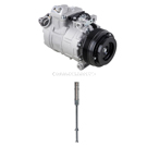 2005 Bmw 525 A/C Compressor and Components Kit 1
