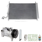 BuyAutoParts 2018 Nissan Murano A/C Compressor and Components Kit 61-73651CK