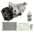 2007 Nissan Versa A/C Compressor and Components Kit 1