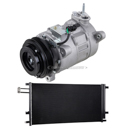 BuyAutoParts 2016 Cadillac Escalade A/C Compressor and Components Kit 61-89094R3
