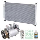BuyAutoParts 2018 Acura ILX A/C Compressor and Components Kit 61-89465R6