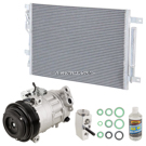 BuyAutoParts  Dodge Dart A/C Compressor and Components Kit 61-94176R6