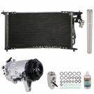 BuyAutoParts 2016 Gmc Terrain A/C Compressor and Components Kit 61-94462CK