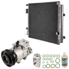 2013 Hyundai Veloster A/C Compressor and Components Kit 1