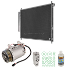 BuyAutoParts 2012 Honda CRV A/C Compressor and Components Kit 61-98556R5