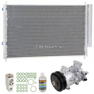BuyAutoParts 2016 Toyota Corolla A/C Compressor and Components Kit 61-98578R5