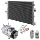 BuyAutoParts 2014 Ford Fusion A/C Compressor and Components Kit 61-98587R5