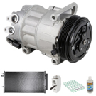 BuyAutoParts  Jeep Renegade A/C Compressor and Components Kit 61-98653R5