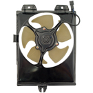 2001 Mitsubishi Mirage A/C Condenser Fan Assembly 1