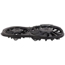 2007 Audi A4 Cooling Fan Assembly 3