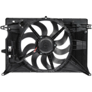 2017 Jeep Renegade Cooling Fan Assembly 1
