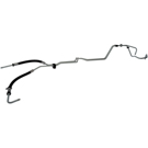 2006 Jeep Wrangler Automatic Transmission Oil Cooler Hose Assembly 4