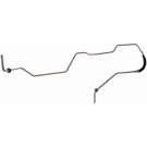 2003 Chevrolet Express 2500 Automatic Transmission Oil Cooler Hose Assembly 3