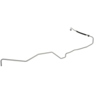 BuyAutoParts Gmc Automatic Transmission Oil Cooler Hose Assembly CF-00334AN