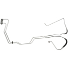 2007 Saturn Vue Automatic Transmission Oil Cooler Hose Assembly 4