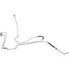 2012 Gmc Sierra 2500 HD Automatic Transmission Oil Cooler Hose Assembly 1