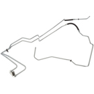 2012 Gmc Sierra 2500 HD Automatic Transmission Oil Cooler Hose Assembly 4