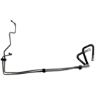 2012 Ford Fusion Automatic Transmission Oil Cooler Hose Assembly 4
