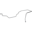 2002 Dodge Ram Trucks Automatic Transmission Oil Cooler Hose Assembly 3