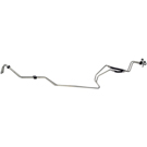 2007 Jeep Commander Automatic Transmission Oil Cooler Hose Assembly 3