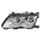 2002 Bmw 325xi Headlight Assembly Pair 2