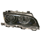 2002 Bmw 330Ci Headlight Assembly Pair 3