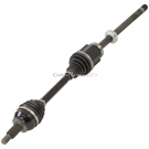 2016 Land Rover Range Rover Evoque Drive Axle Front 1