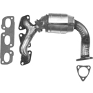 2003 Mazda MPV Catalytic Converter w/ Exhaust Manifold 1