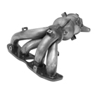 2012 Nissan Altima Catalytic Converter w/ Exhaust Manifold 1