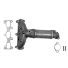 2007 Hyundai Tucson Catalytic Converter w/ Exhaust Manifold 1