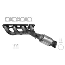 2021 Infiniti QX80 Catalytic Converter w/ Exhaust Manifold 1