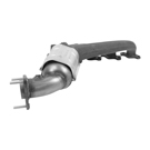 2004 Gmc Canyon Catalytic Converter w/ Exhaust Manifold 2