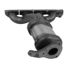 2007 Saturn Aura Catalytic Converter w/ Exhaust Manifold 6