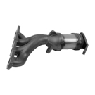 2007 Saturn Aura Catalytic Converter w/ Exhaust Manifold 2