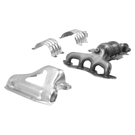 2003 Honda Civic Catalytic Converter w/ Exhaust Manifold 1