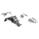 2003 Honda Civic Catalytic Converter w/ Exhaust Manifold 2