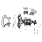 2003 Honda Civic Catalytic Converter w/ Exhaust Manifold 3