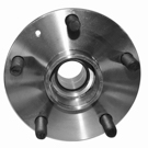 2000 Daewoo Leganza Wheel Hub Assembly 5