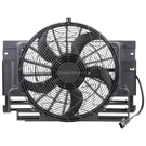 BuyAutoParts 19-20642AN NEW Condenser Or Radiator Cooling Fan Assembly For VW EuroVan