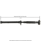 2011 Bmw X3 Driveshaft 1